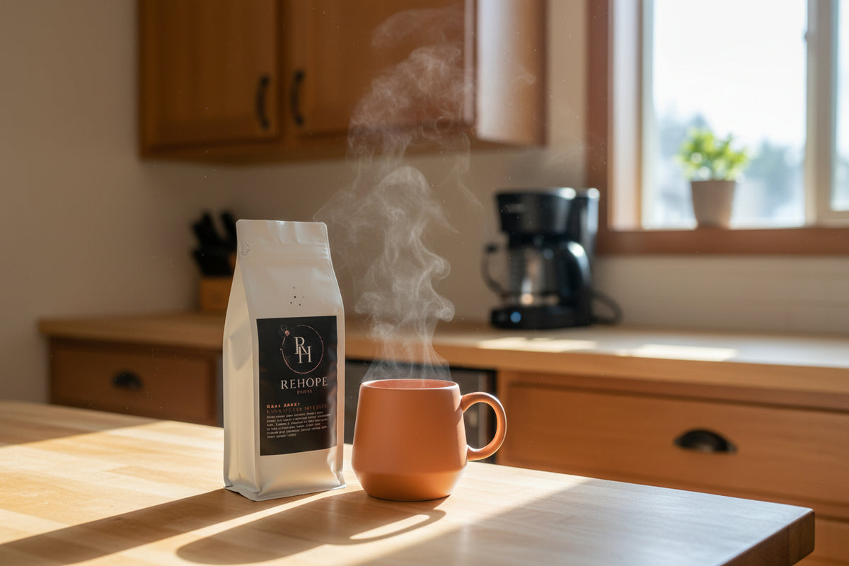 ☕REHOPE's Whole Bean Coffee Blend ~ Bold, Smooth, & Unapologetically Delicious!