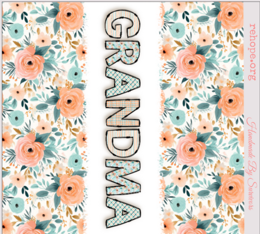 N. Grandma Pink & Teal
