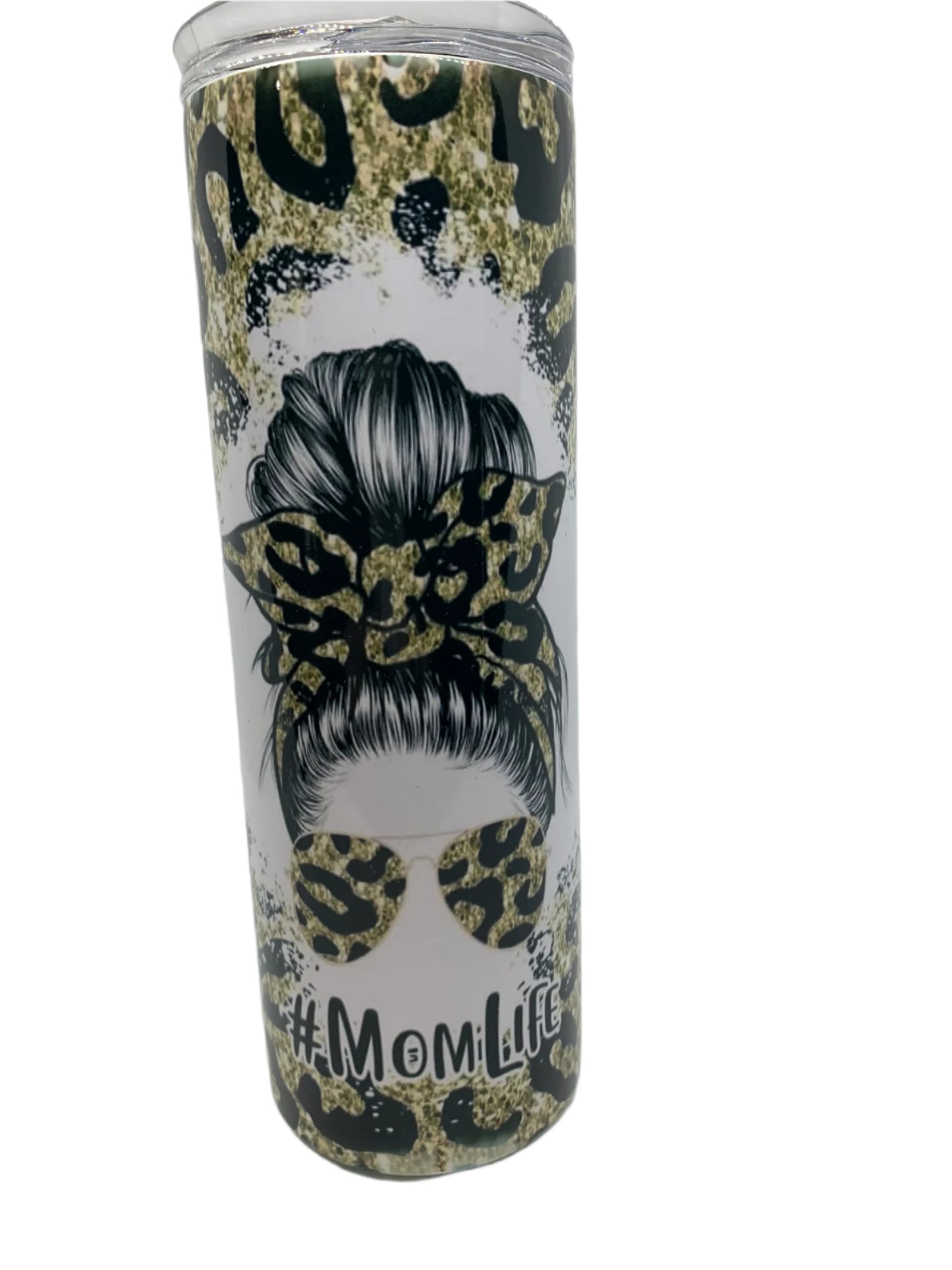 M. Mom Life Leopard Print