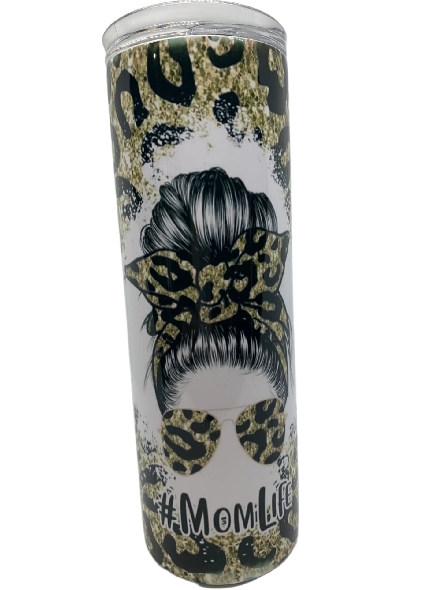 M. Mom Life Leopard Print