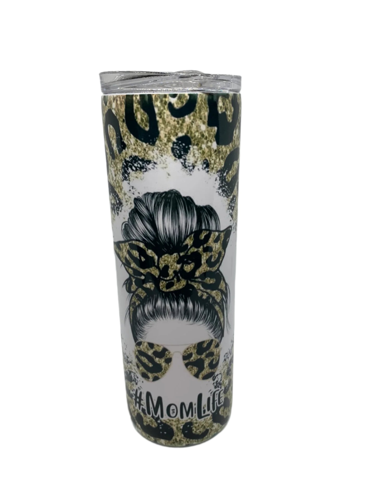 M. Mom Life Leopard Print