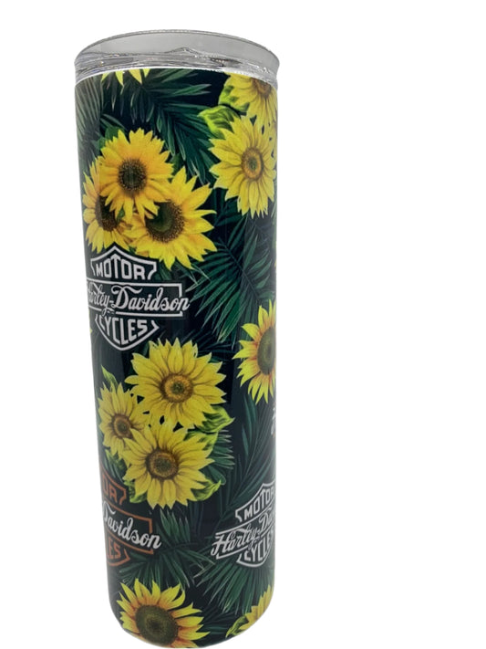 Harley & Sunflowers