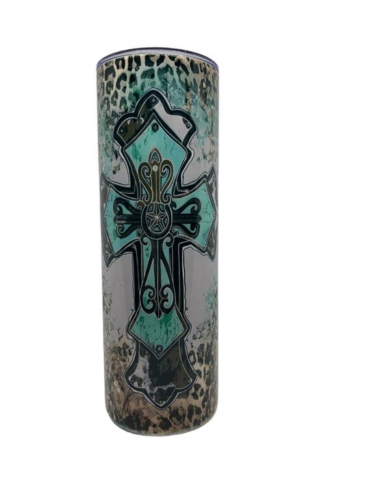 Teal Cross